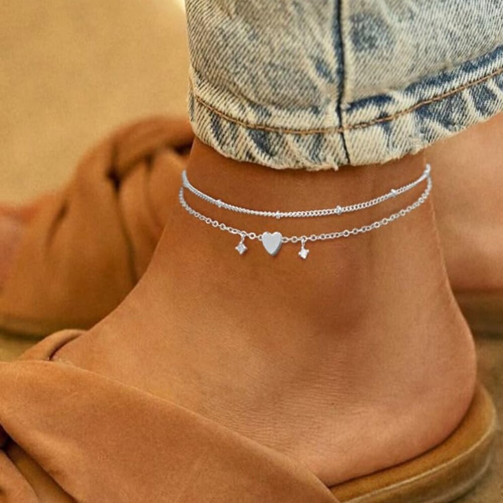 Gold/Silver‎ Anklets for Women